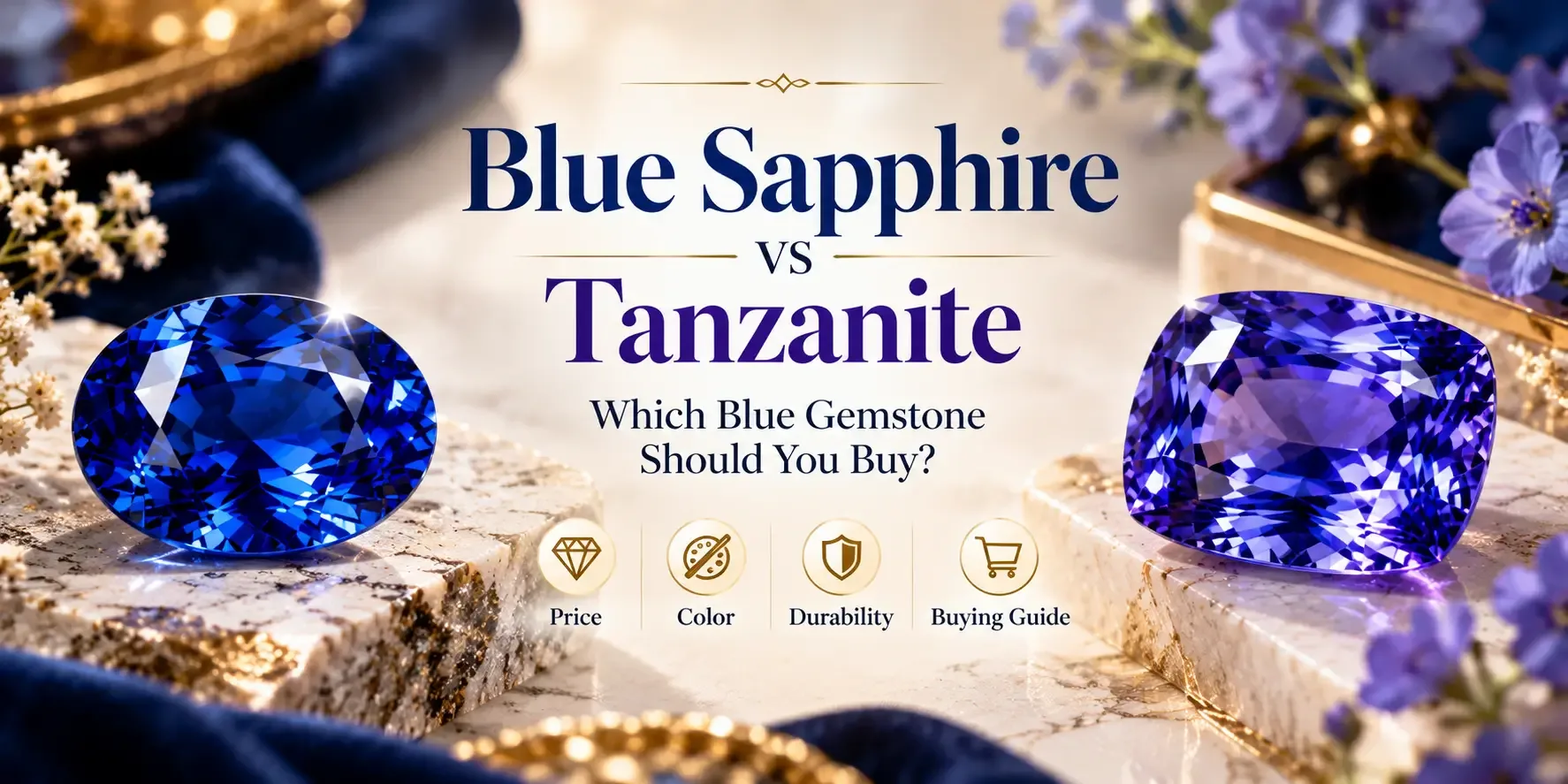Blue Sapphire vs Tanzanite: Which Blue Gemstone Should You Buy?