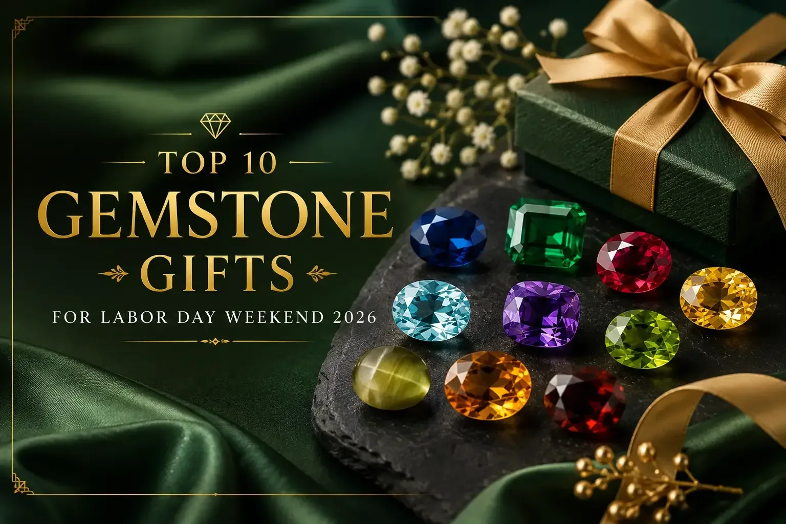 Top 10 Gemstone Gifts for Labor Day Weekend 2026