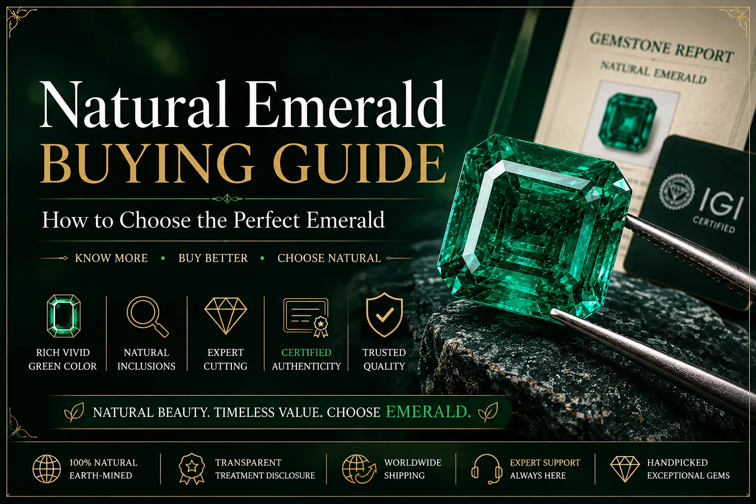 Natural Emerald Buying Guide