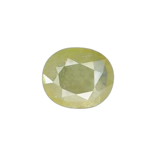 7.44 cts Untreated Oval Sapphire