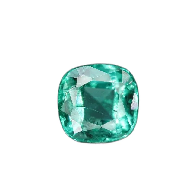 0.28 cts Untreated Cushion Emerald