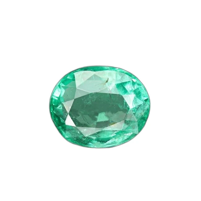 1.34 cts Untreated Round Emerald