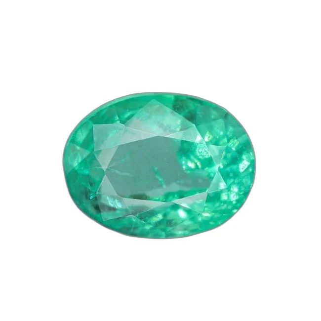 1.37 cts Untreated Oval Emerald