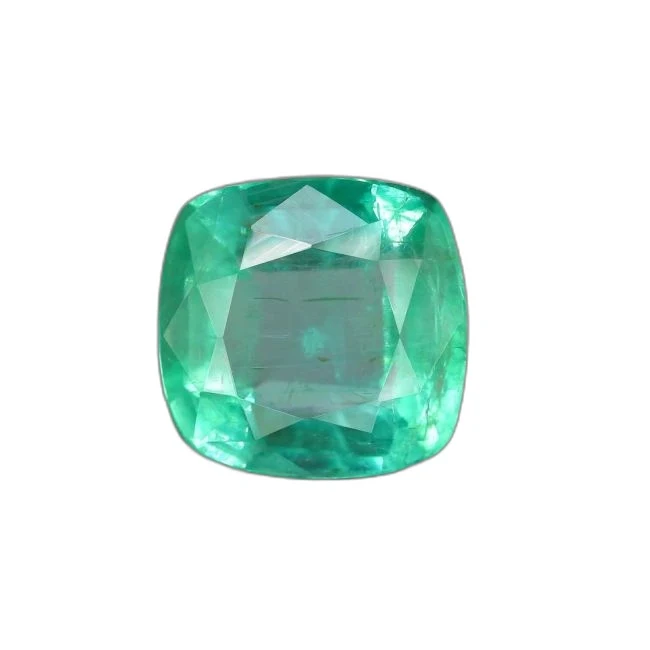 0.69 cts Untreated Cushion Emerald