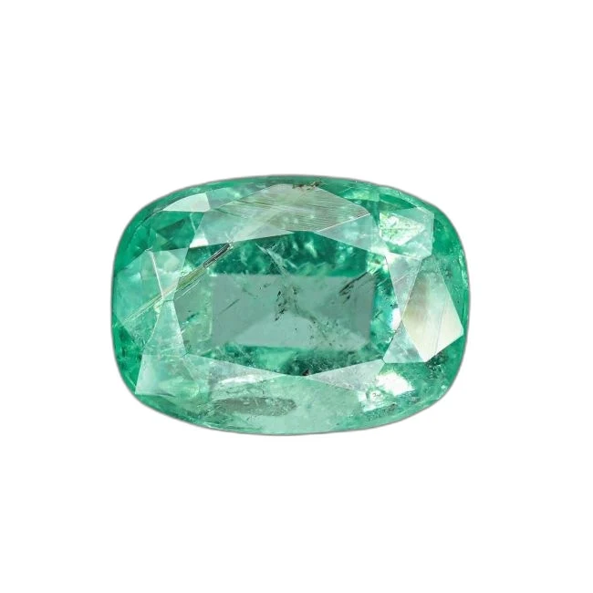 0.85 cts Untreated Cushion Emerald