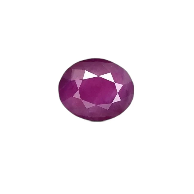 3.83 cts Untreated Oval Ruby