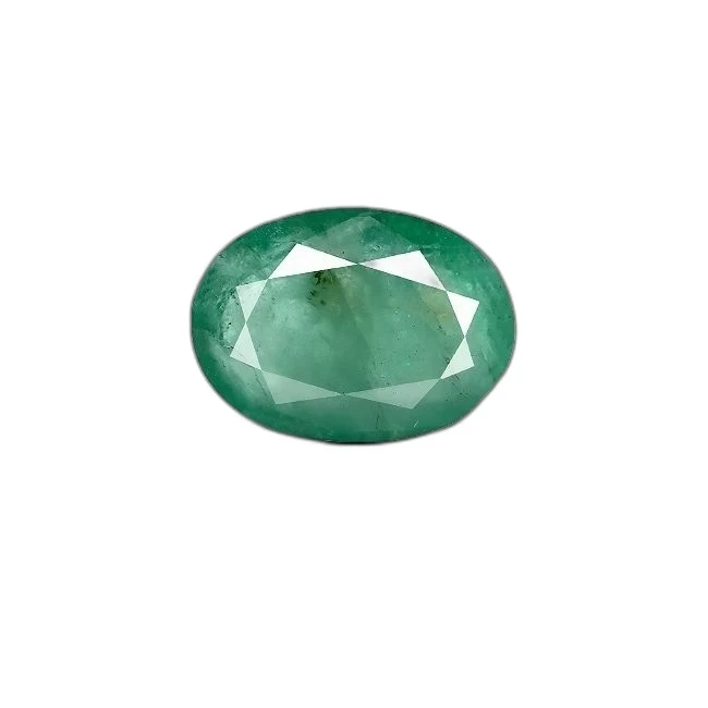 6.33 cts Untreated Oval Emerald