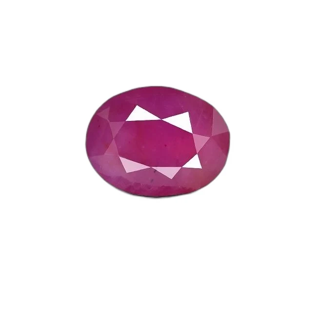 3.55 cts Untreated Oval Ruby
