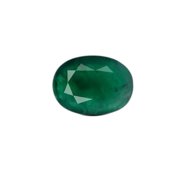 3.45 cts Untreated Oval Emerald