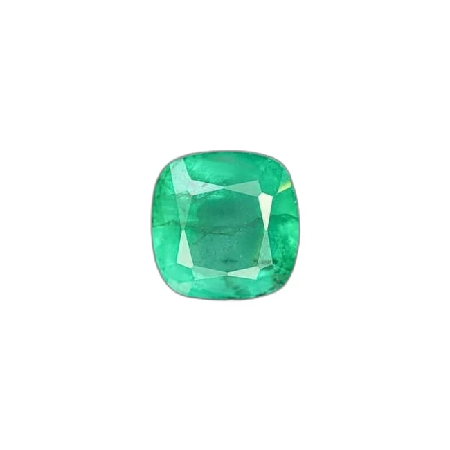 2.29 cts Untreated Cushion Emerald