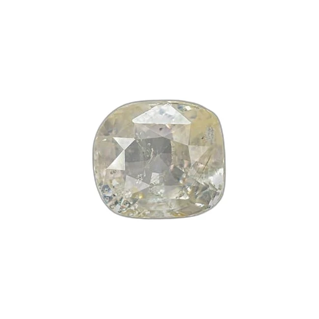 3.78 cts Untreated Cushion Sapphire