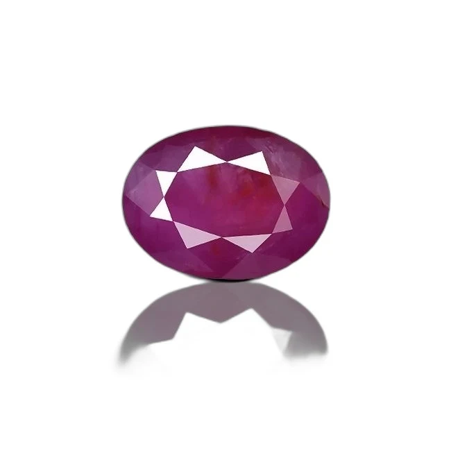 3.51 cts Untreated Oval Ruby