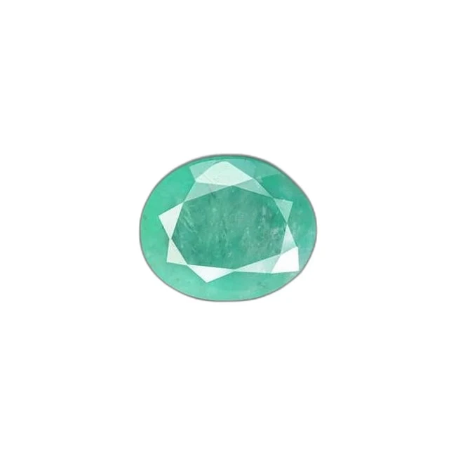 4.34 cts Untreated Oval Emerald