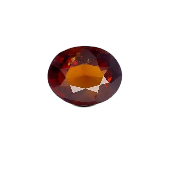 6.51 cts Untreated Oval Hessonite