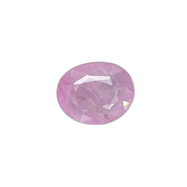 3.67 cts Untreated Oval Sapphire
