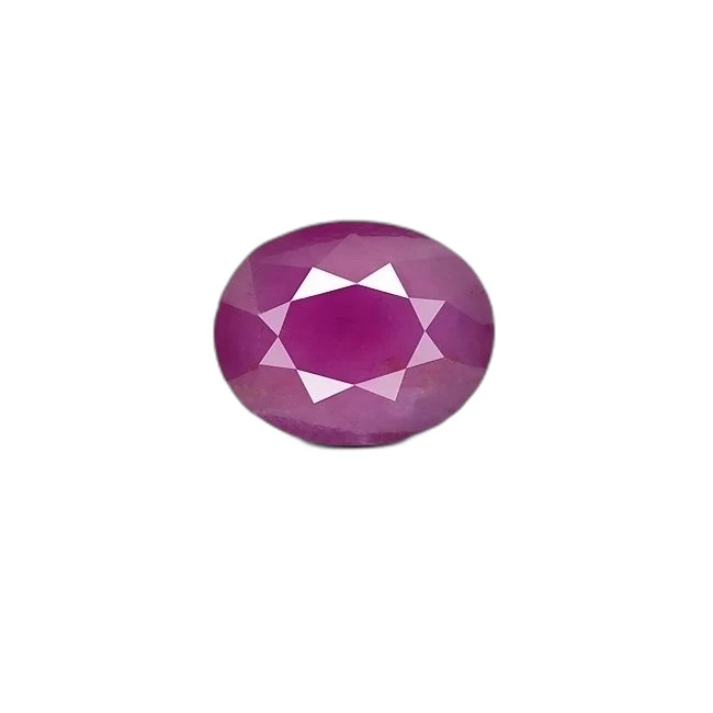 5.85 cts Untreated Oval Ruby