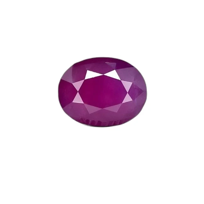 5.43 cts Untreated Oval Ruby