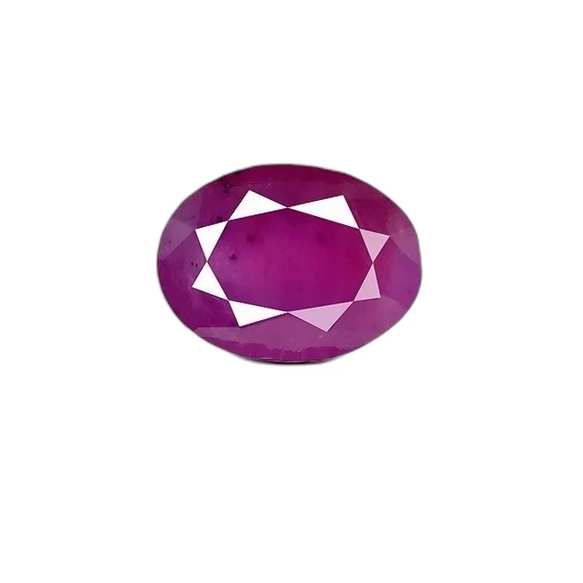 2.89 cts Untreated Oval Ruby