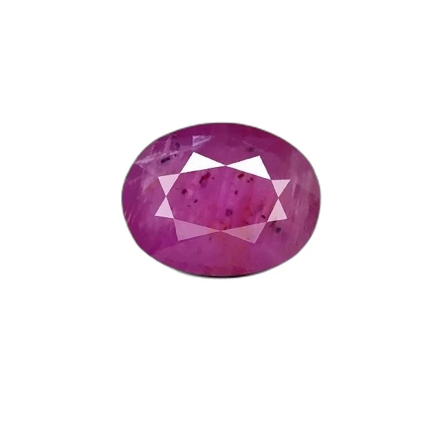 3.1 cts Untreated Oval Ruby
