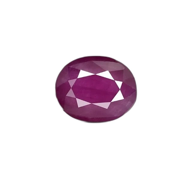 4.08 cts Untreated Oval Ruby