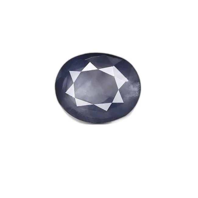 7.14 cts Untreated Oval Sapphire