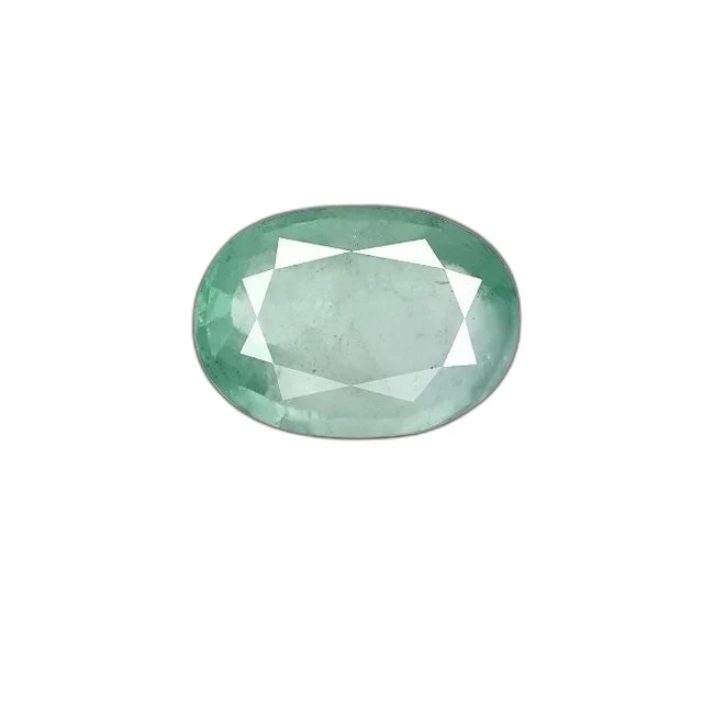 6.43 cts Untreated Oval Emerald