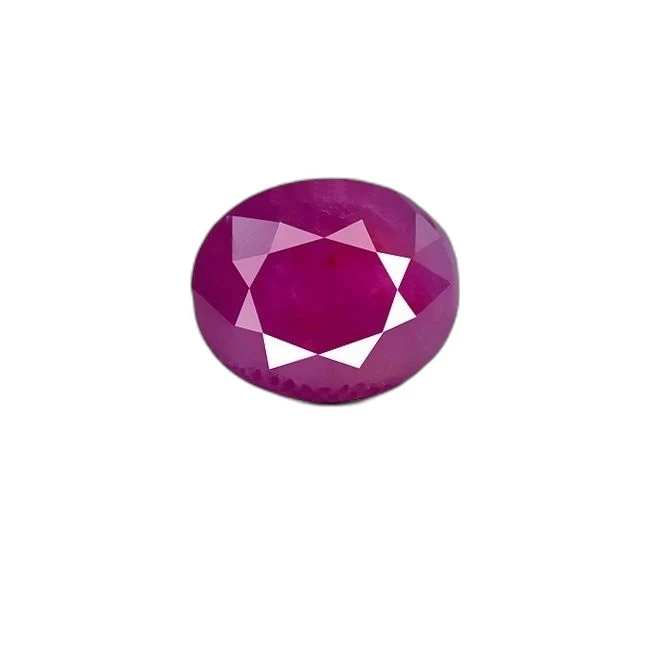 6.12 cts Untreated Oval Ruby