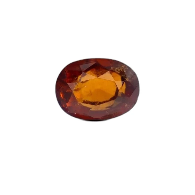 6.48 cts Untreated Oval Hessonite
