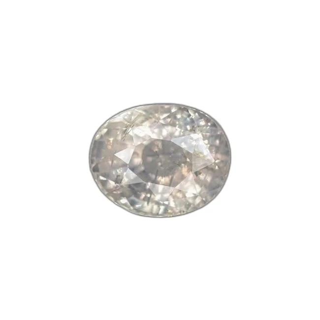 7.27 cts Untreated Oval Sapphire
