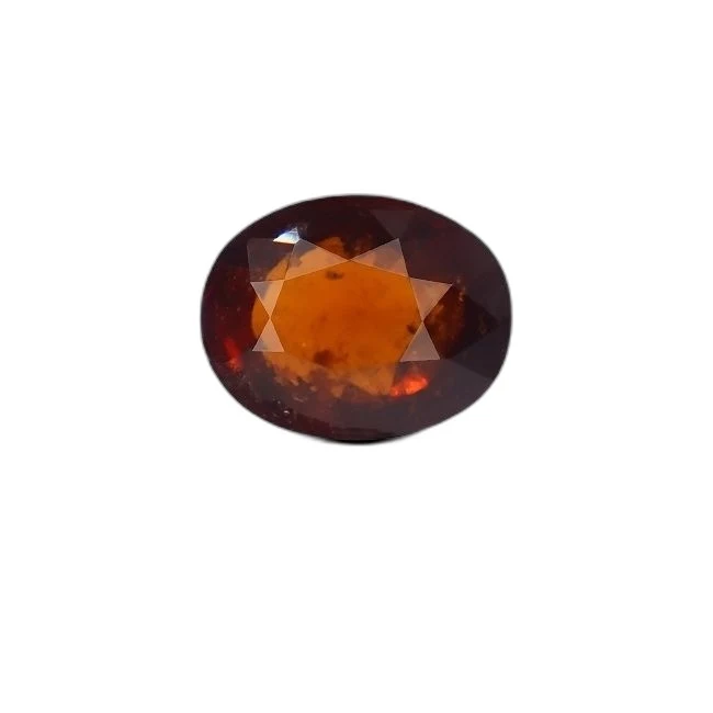 7.37 cts Untreated Oval Hessonite
