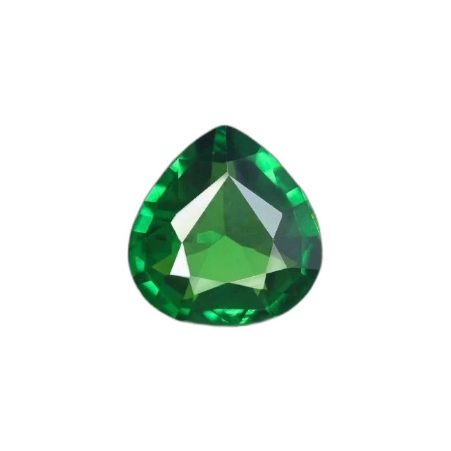 2.11 cts Untreated Pear Emerald