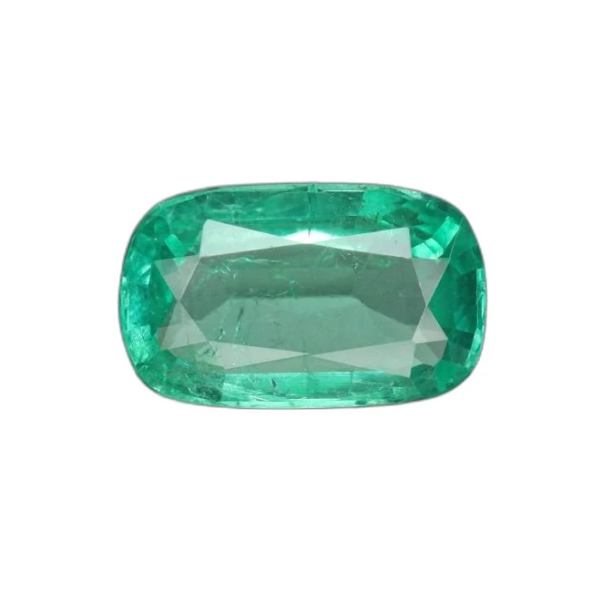 2.29 cts Untreated Cushion Emerald