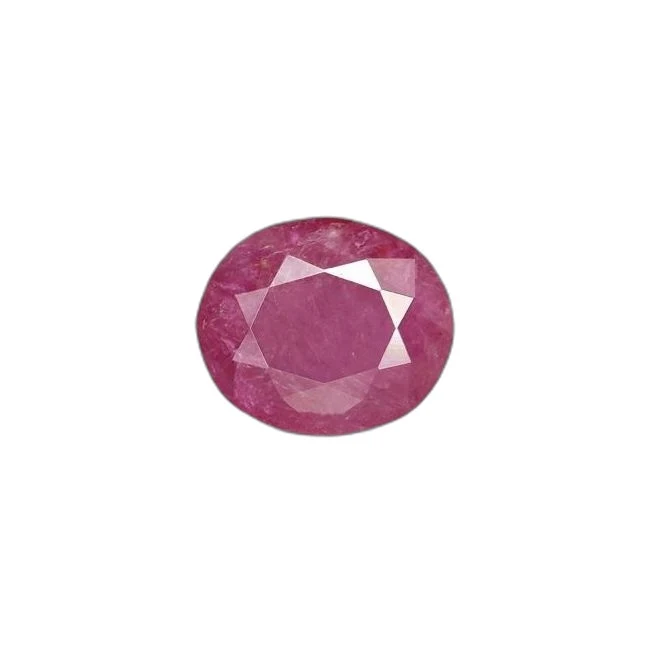 5.67 cts Untreated Oval Ruby