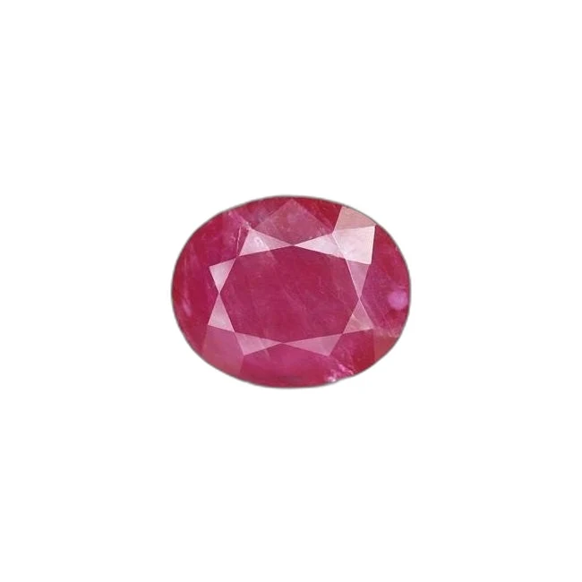 3.96 cts Untreated Oval Ruby