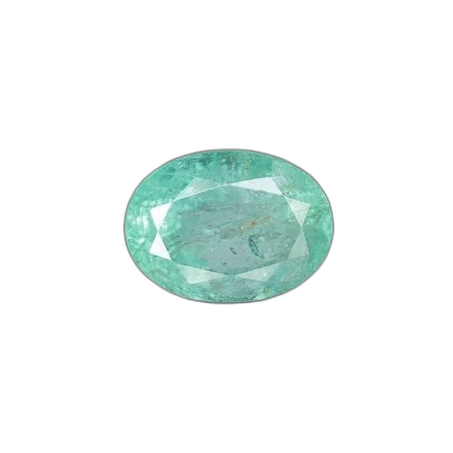 3.69 cts Untreated Oval Emerald