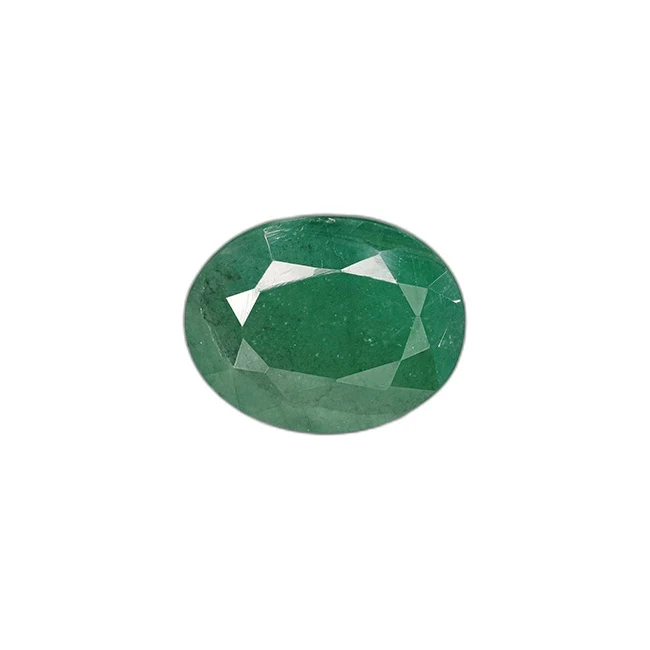 6.49 cts Untreated Oval Emerald