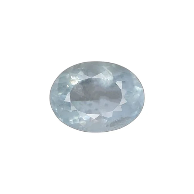 2.9 cts Untreated Oval Aquamarine