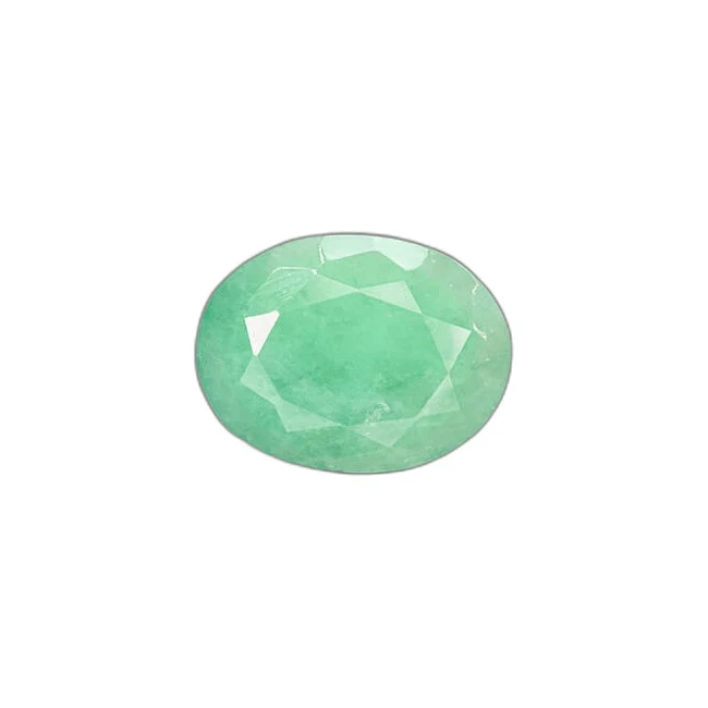 7.14 cts Untreated Oval Emerald