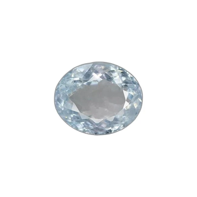 3.28 cts Untreated Oval Aquamarine