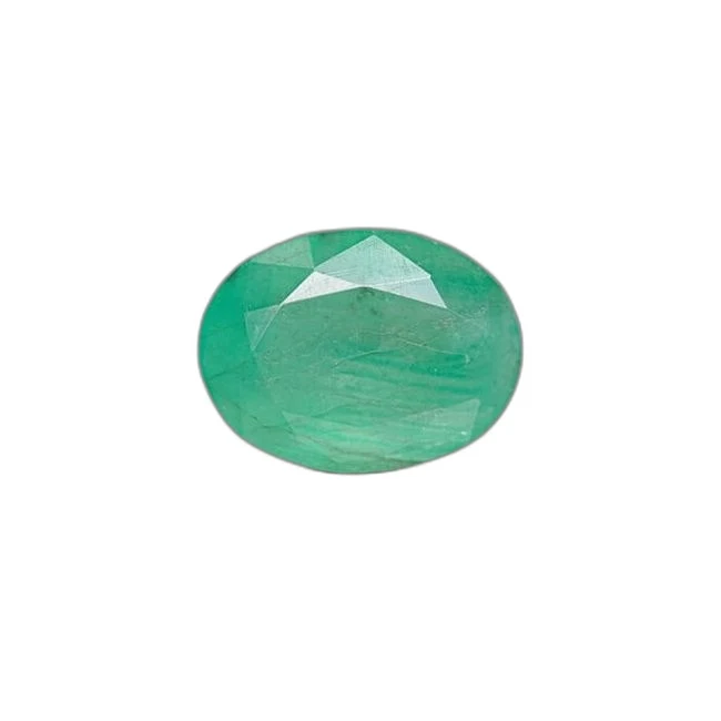 3.39 cts Untreated Oval Emerald