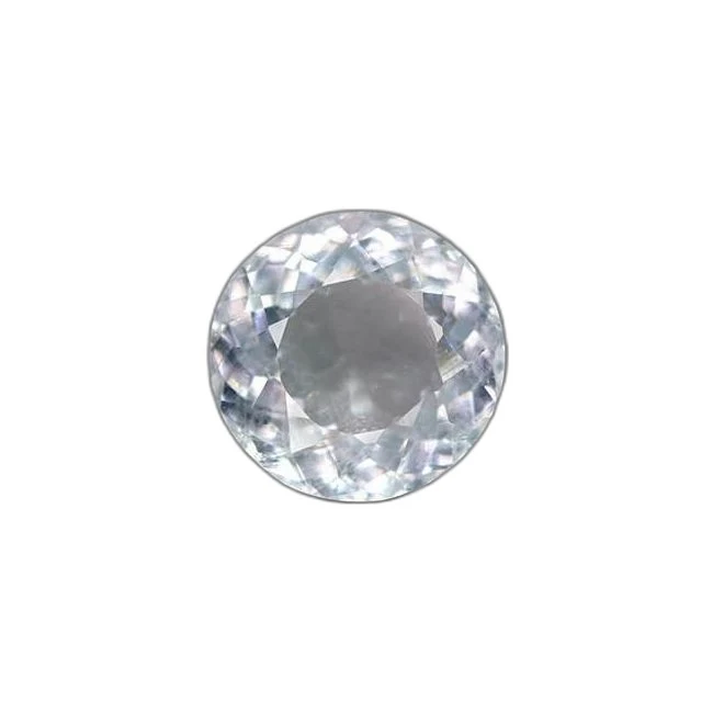 6.12 cts Untreated Round Aquamarine