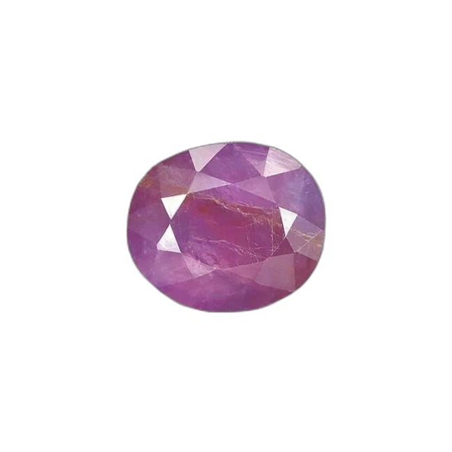 3.82 cts Untreated Oval Ruby