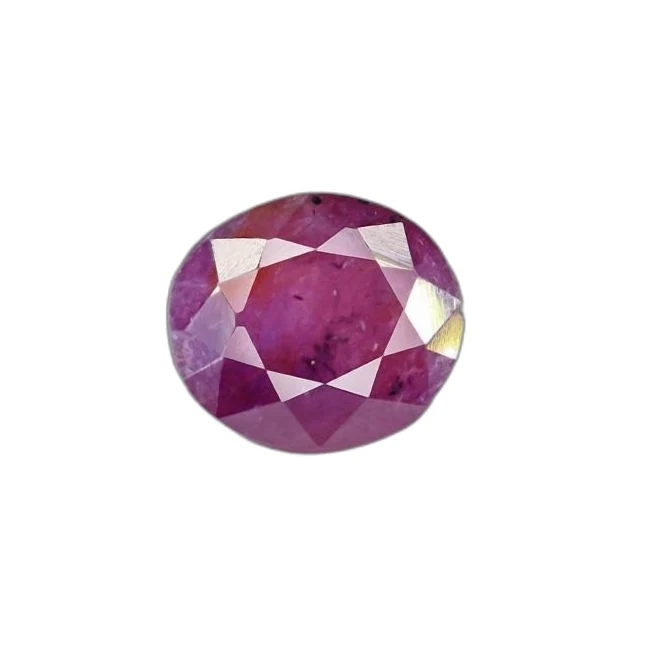 3.44 cts Untreated Oval Ruby