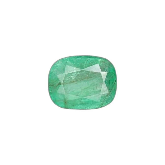 2.88 cts Untreated Cushion Emerald