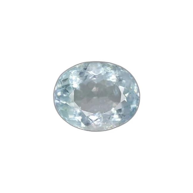 3.89 cts Untreated Oval Aquamarine