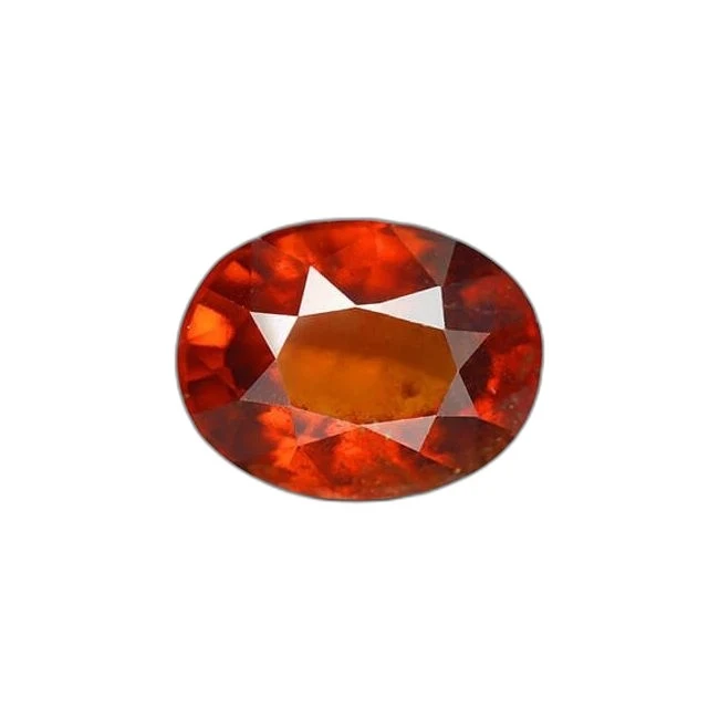 7.68 cts Untreated Oval Hessonite