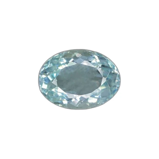 2.06 cts Untreated Oval Aquamarine