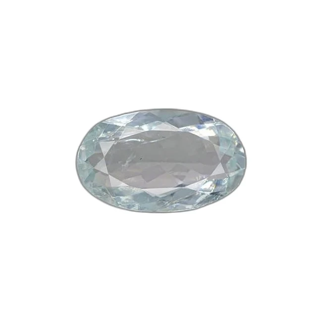 3.67 cts Untreated Oval Aquamarine