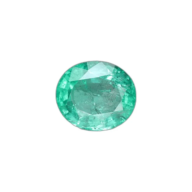 9.9 cts Untreated Oval Emerald