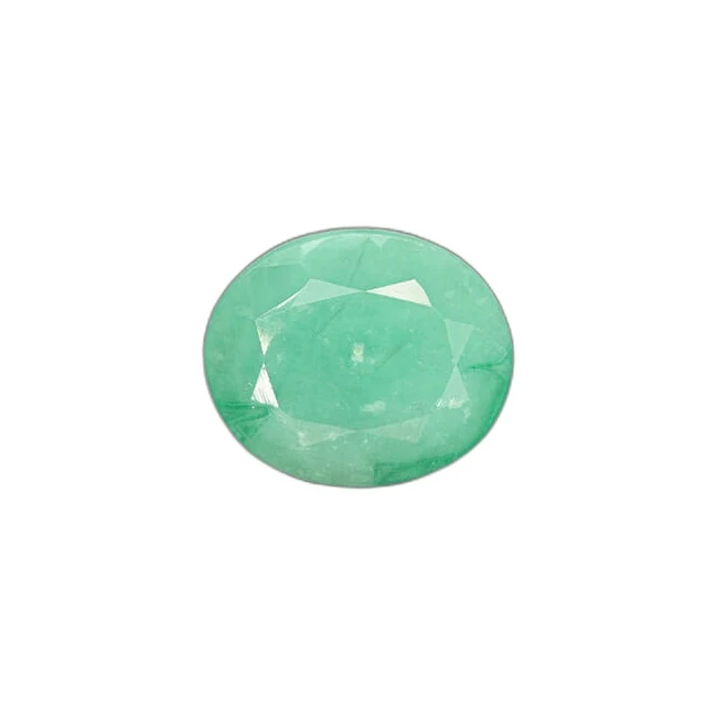 6.42 cts Untreated Oval Emerald